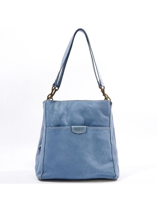 American Leather Co. Handbags - American Leather Co. Austine Triple Entry Bucket Bag
